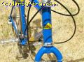 VeloCity Panacea  handmade frame with Kona P2 triple butted fork