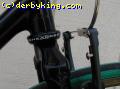 VELOCITY CUSTOM ROAD BIKE WITH HANDWELDED FRAME AND FORK