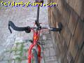 VeloCity Cherry Bomb w/ canti brakes at new home in Oakland ghetto