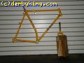 JT 7668  Curved Tube Model  Frame and Fork  NOS