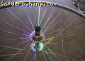 TRI-Spoke Wheel  with Arc-en Ciel rim by Super Champion   (TLTC wheel)